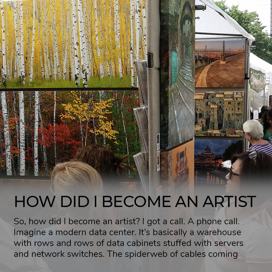 How did I become an artist