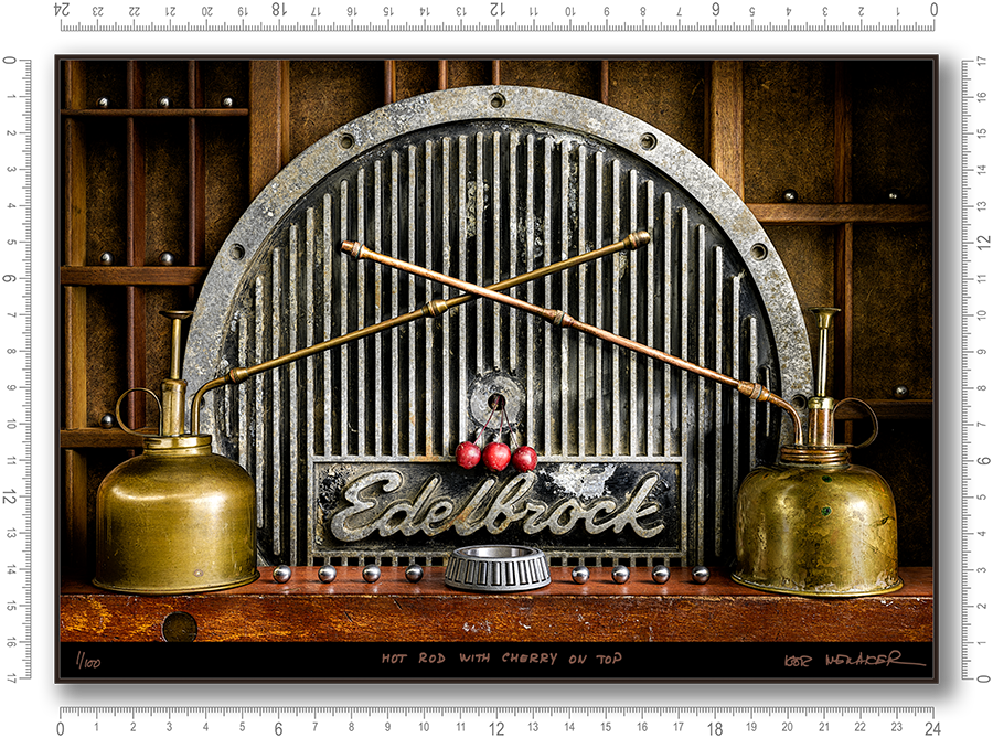 Hot rod with cherry on top - Igor Menaker Fine Art Photography
