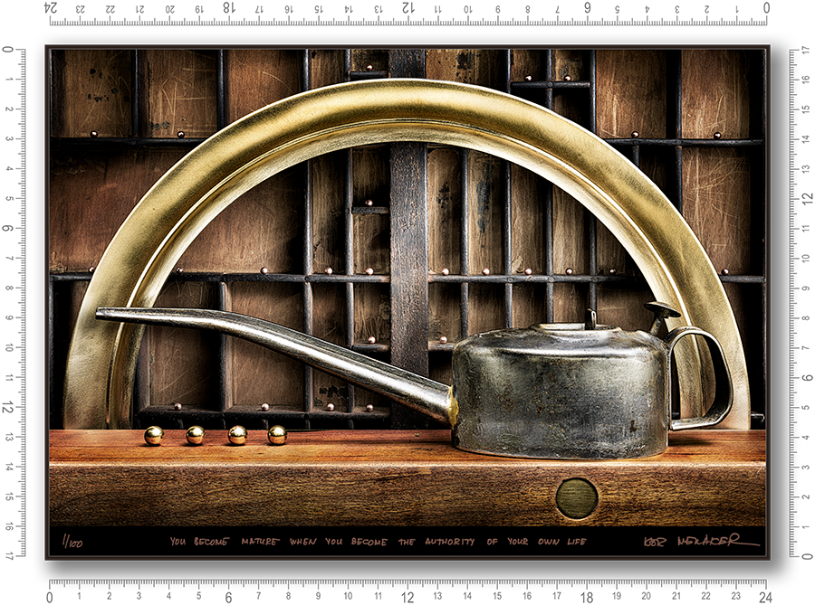 You become mature when you become the authority of your own life