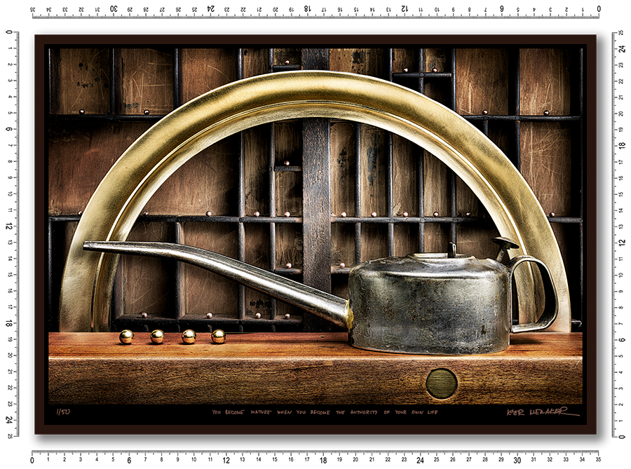 You become mature when you become the authority of your own life