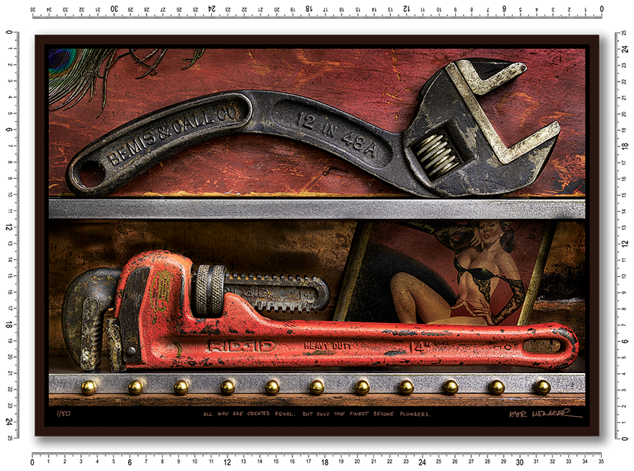 All men are created equal. But only the finest become plumbers. - Igor Menaker Fine Art Photography