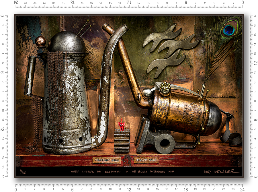 When there’s an elephant in the room introduce him - Igor Menaker Fine Art Photography