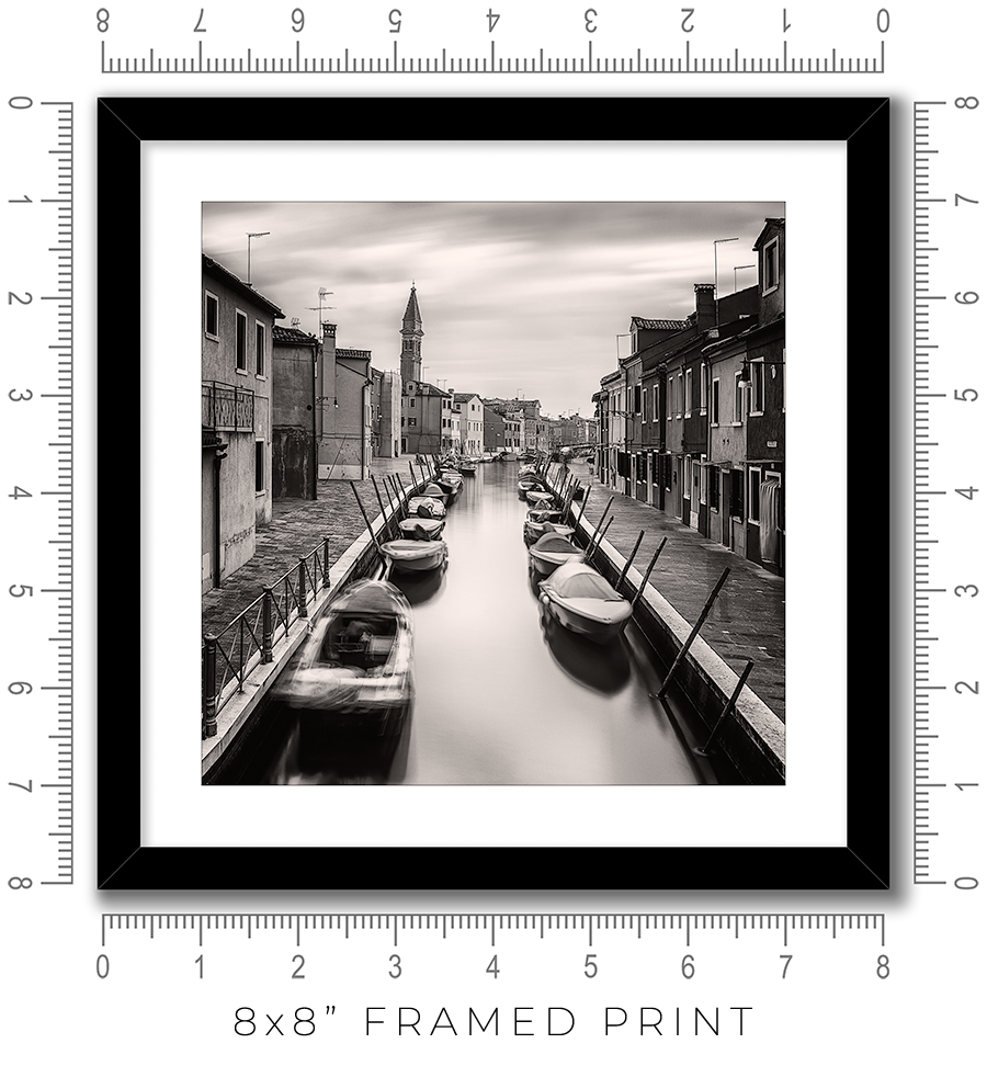 Burano Canal - Igor Menaker Fine Art Photography