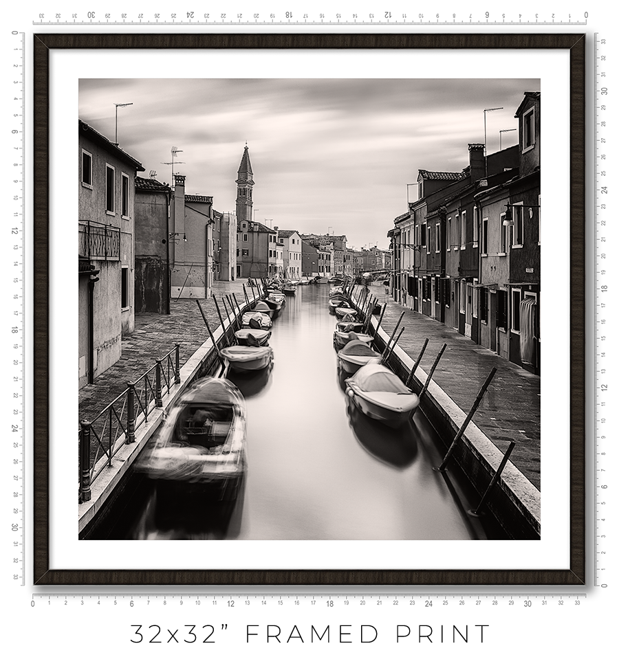 Burano Canal - Igor Menaker Fine Art Photography