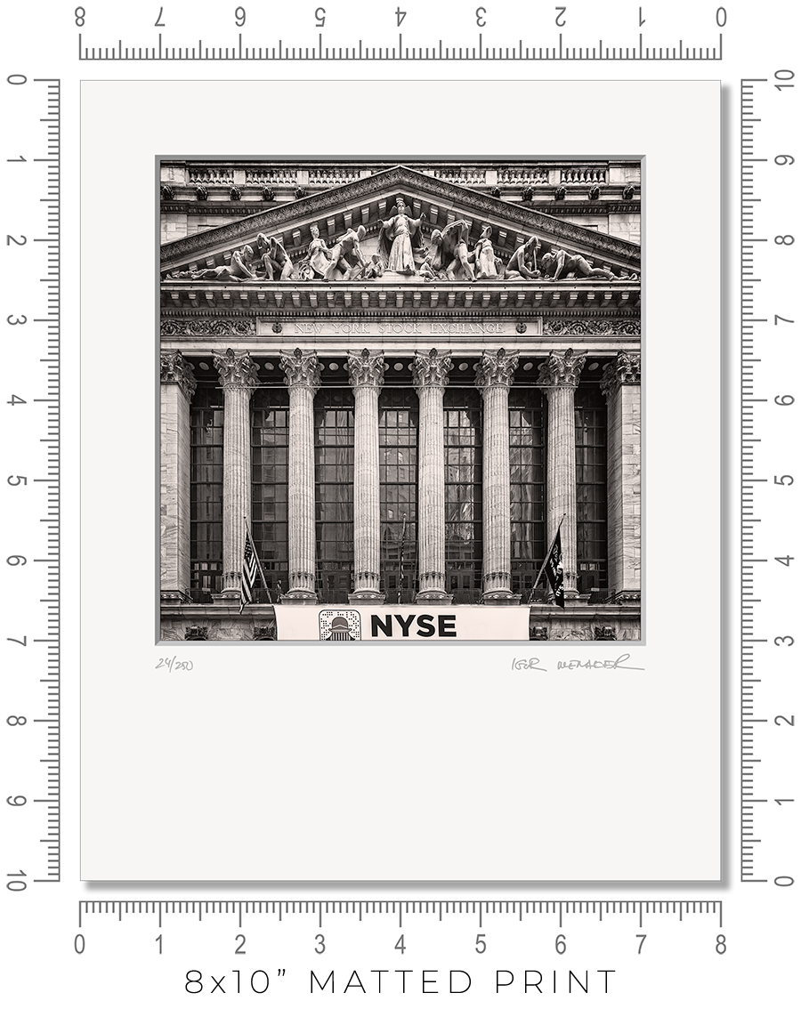 New York Stock Exchange - Igor Menaker Fine Art Photography
