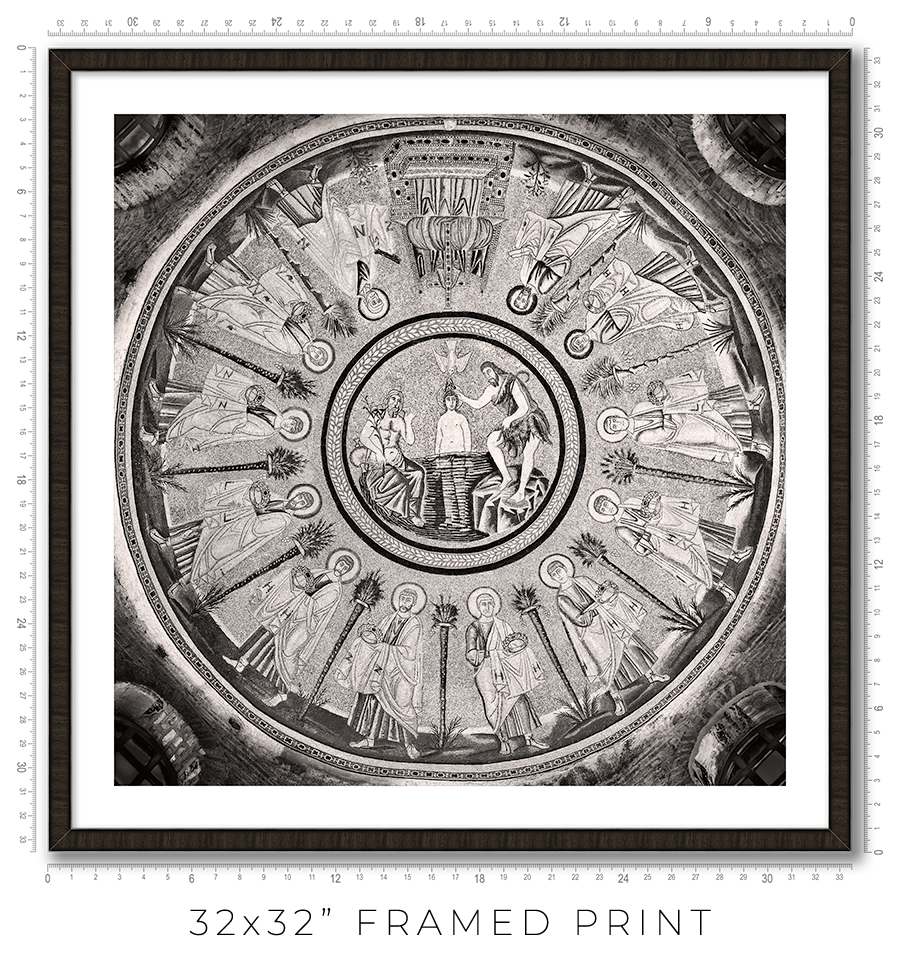 Arian Baptistery in Ravenna - Igor Menaker Fine Art Photography