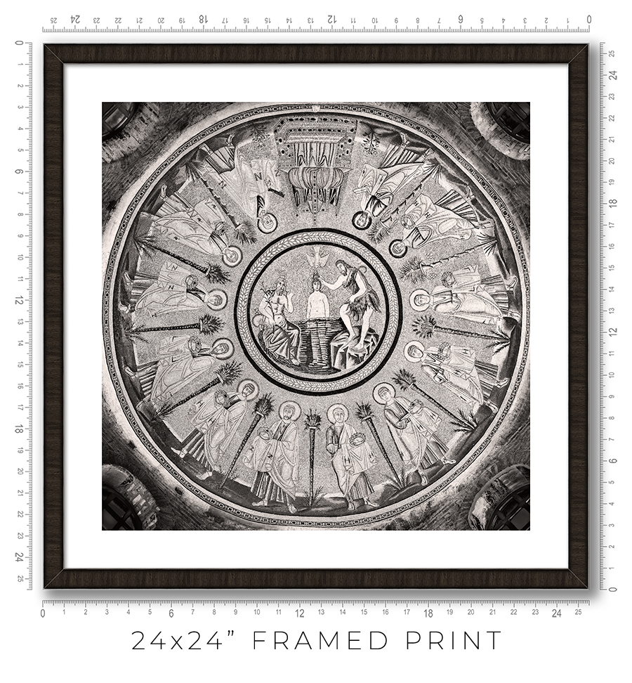 Arian Baptistery in Ravenna - Igor Menaker Fine Art Photography
