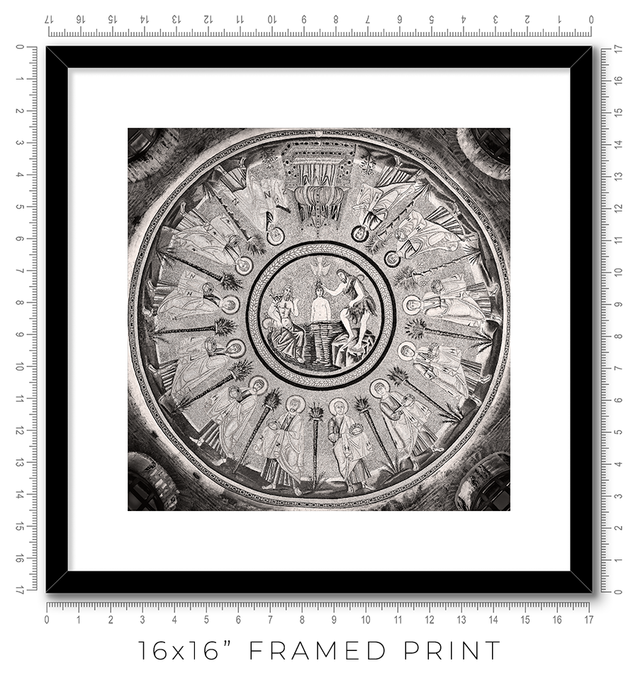 Arian Baptistery in Ravenna - Igor Menaker Fine Art Photography
