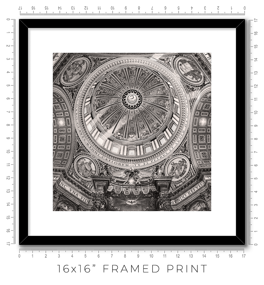 St Peter Basilica in Vatican - Igor Menaker Fine Art Photography