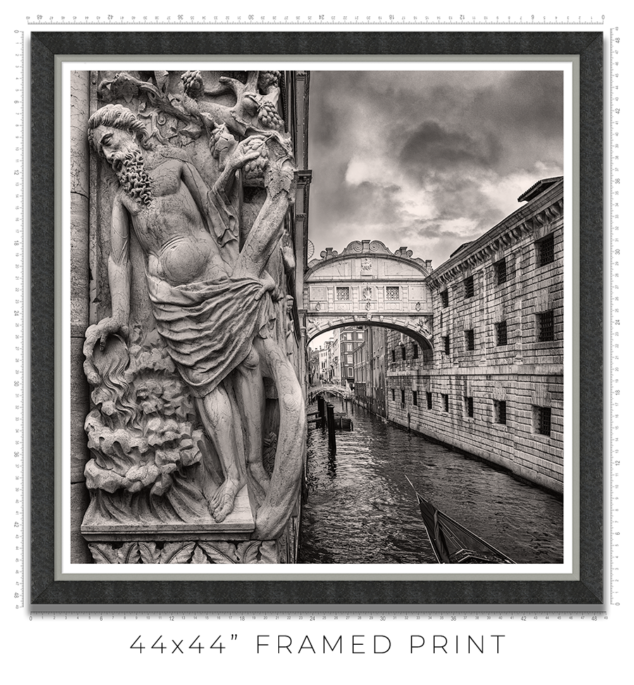 Bridge of Sighs in Venice - Igor Menaker Fine Art Photography