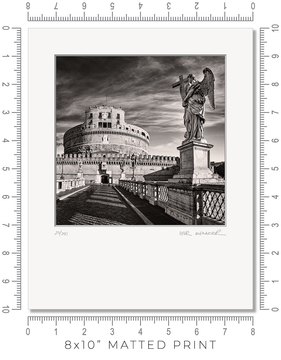 Castel Sant Angelo - Igor Menaker Fine Art Photography