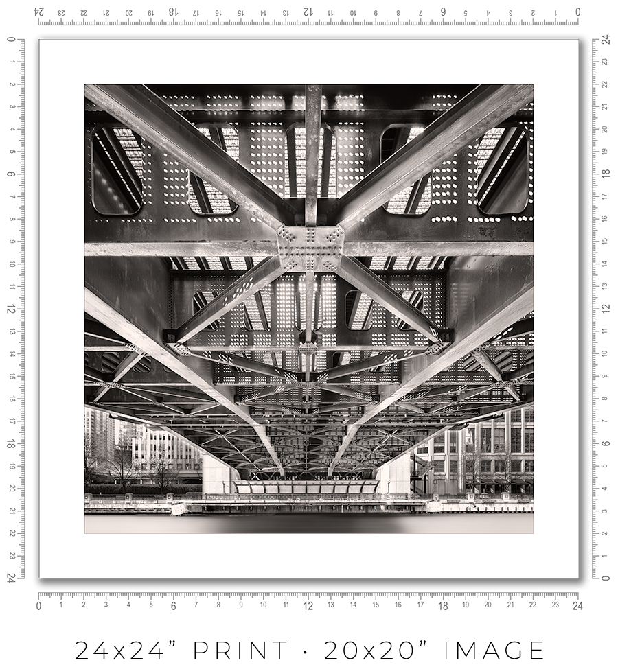 Columbus Drive Bridge - Igor Menaker Fine Art Photography