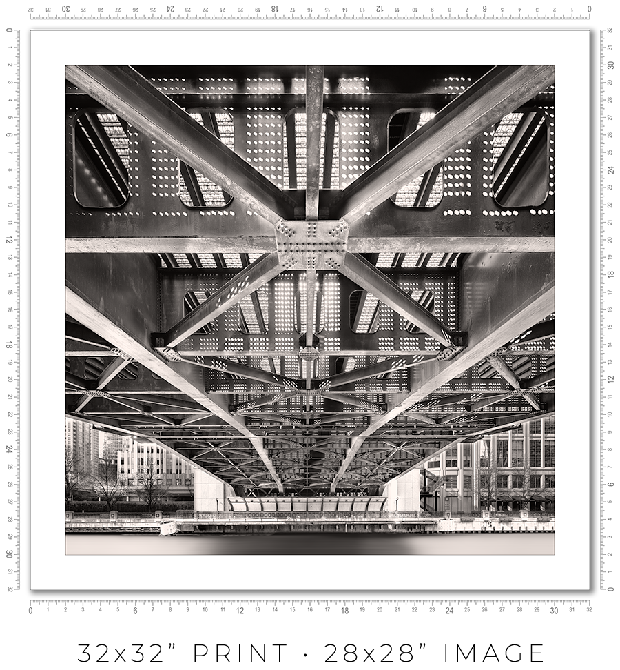 Columbus Drive Bridge - Igor Menaker Fine Art Photography