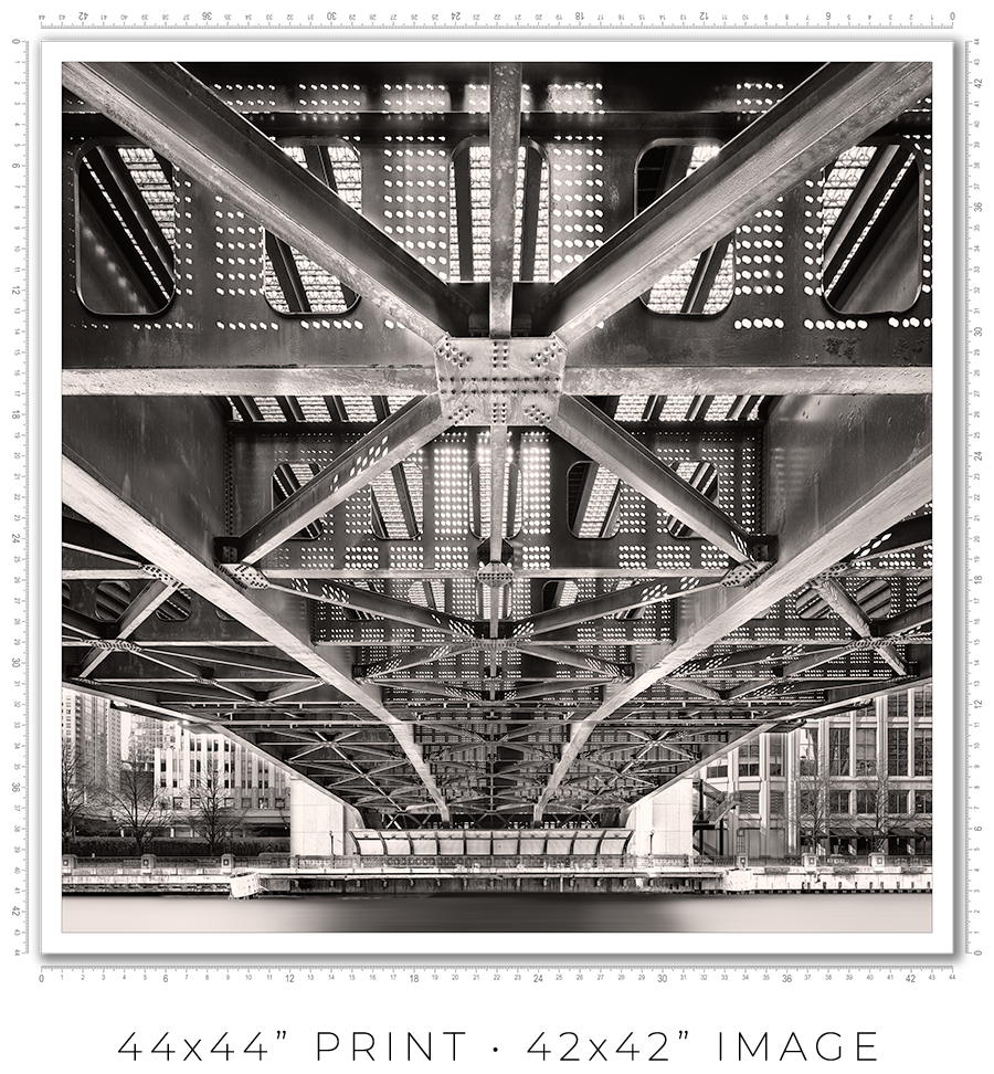 Columbus Drive Bridge - Igor Menaker Fine Art Photography