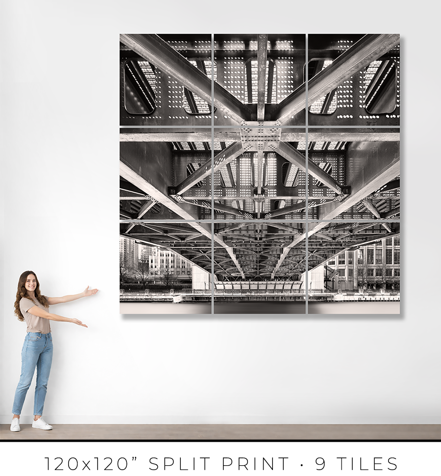 Columbus Drive Bridge - Igor Menaker Fine Art Photography