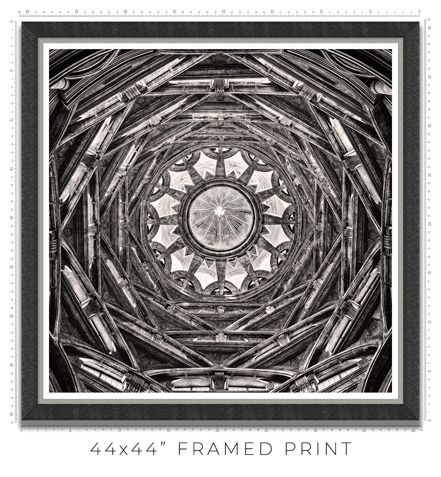 Dome of Chapel of Holy Shroud in Turin