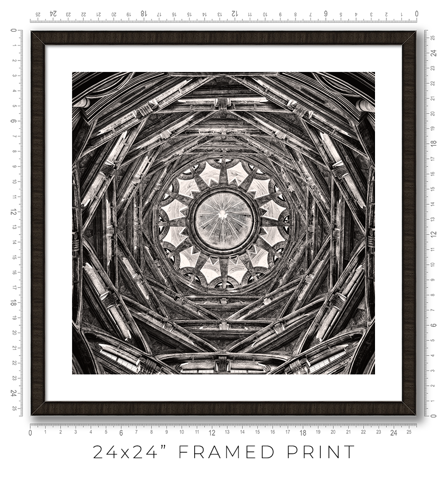 Dome of Chapel of Holy Shroud in Turin