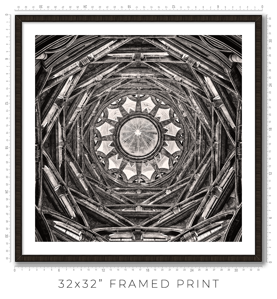 Dome of Chapel of Holy Shroud in Turin