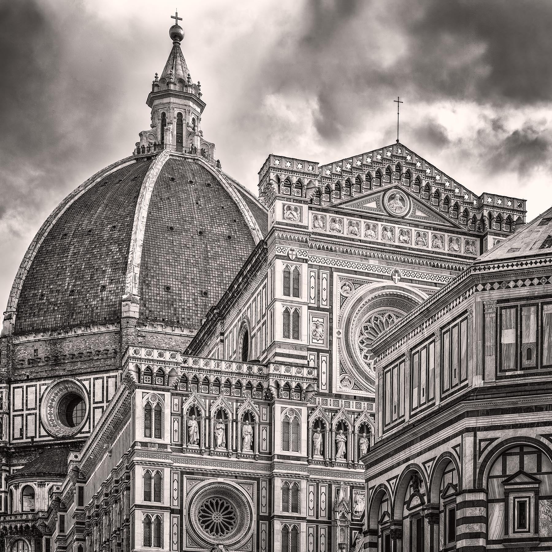 Florence Cathedral from Below - Igor Menaker Fine Art Photography