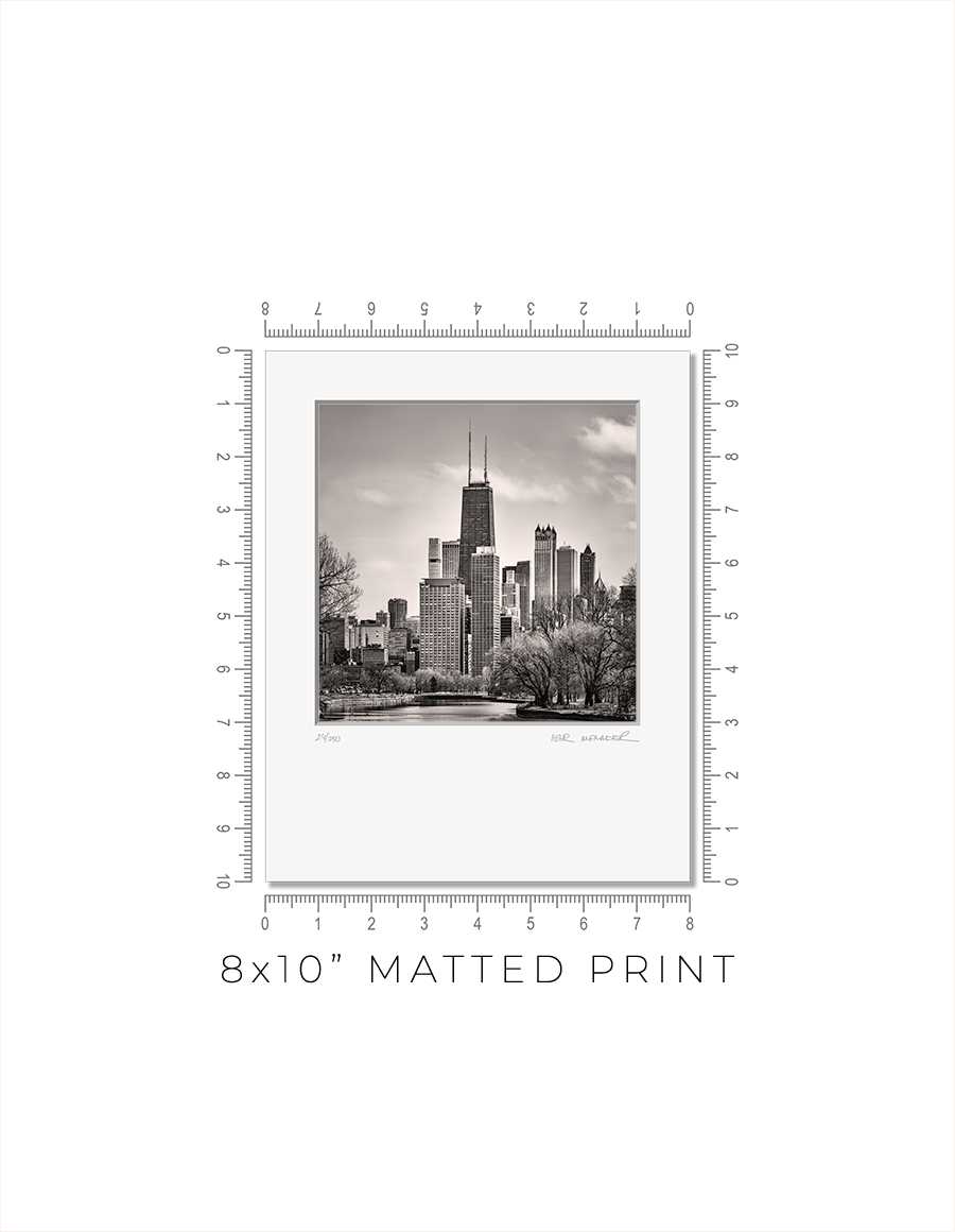 Gold Coast Skyline from Fullerton Avenue Bridge - Igor Menaker Fine Art Photography