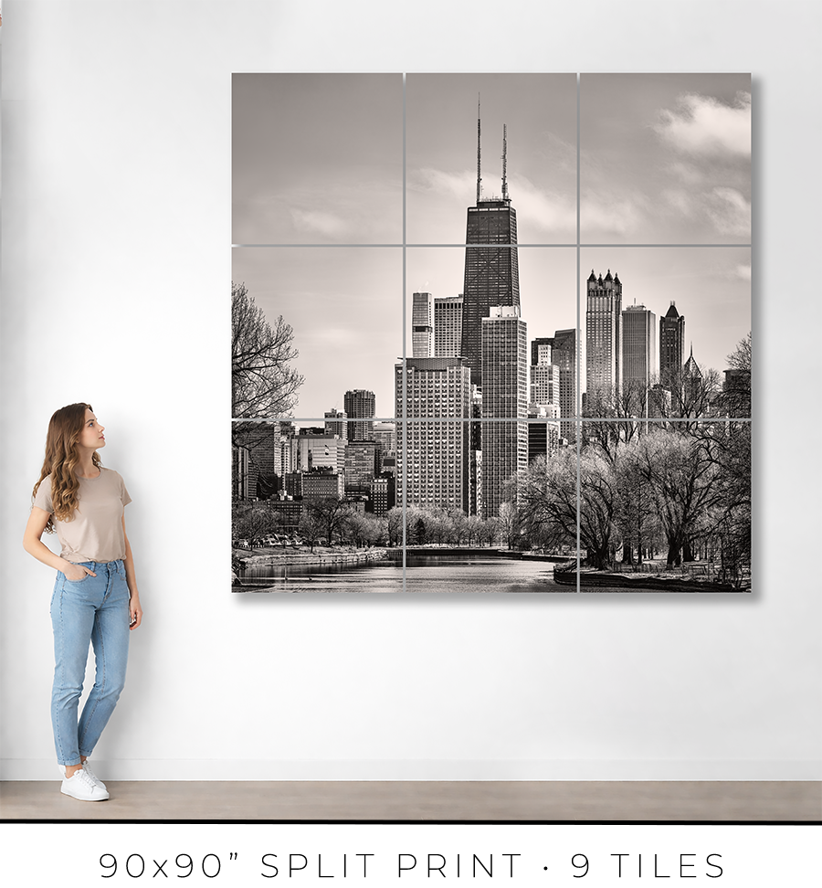 Gold Coast Skyline from Fullerton Avenue Bridge - Igor Menaker Fine Art Photography