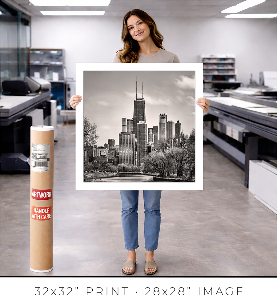Gold Coast Skyline from Fullerton Avenue Bridge - Igor Menaker Fine Art Photography