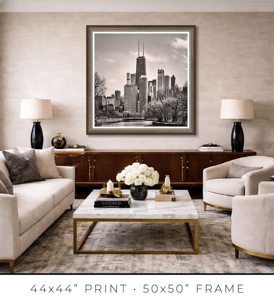 Gold Coast Skyline from Fullerton Avenue Bridge - Igor Menaker Fine Art Photography