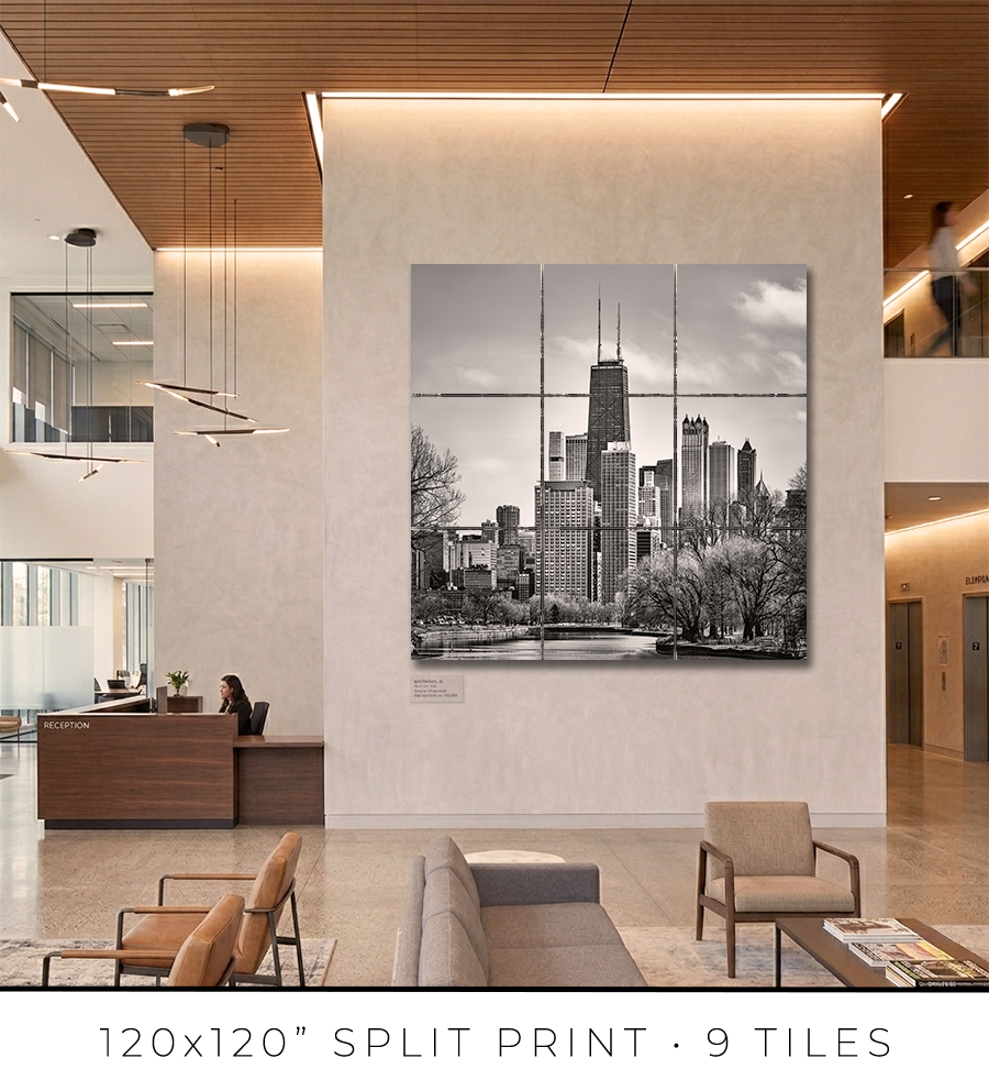 Gold Coast Skyline from Fullerton Avenue Bridge - Igor Menaker Fine Art Photography