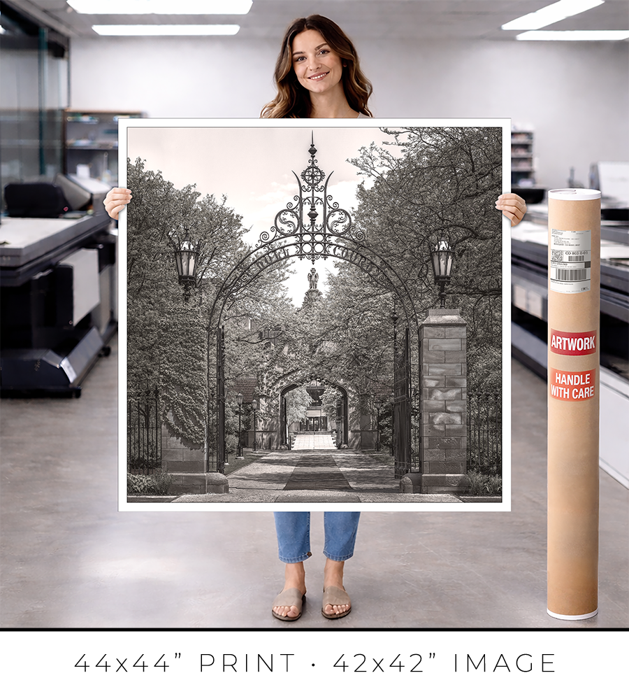 Hull Court Gate at the University Of Chicago - Igor Menaker Fine Art Photography