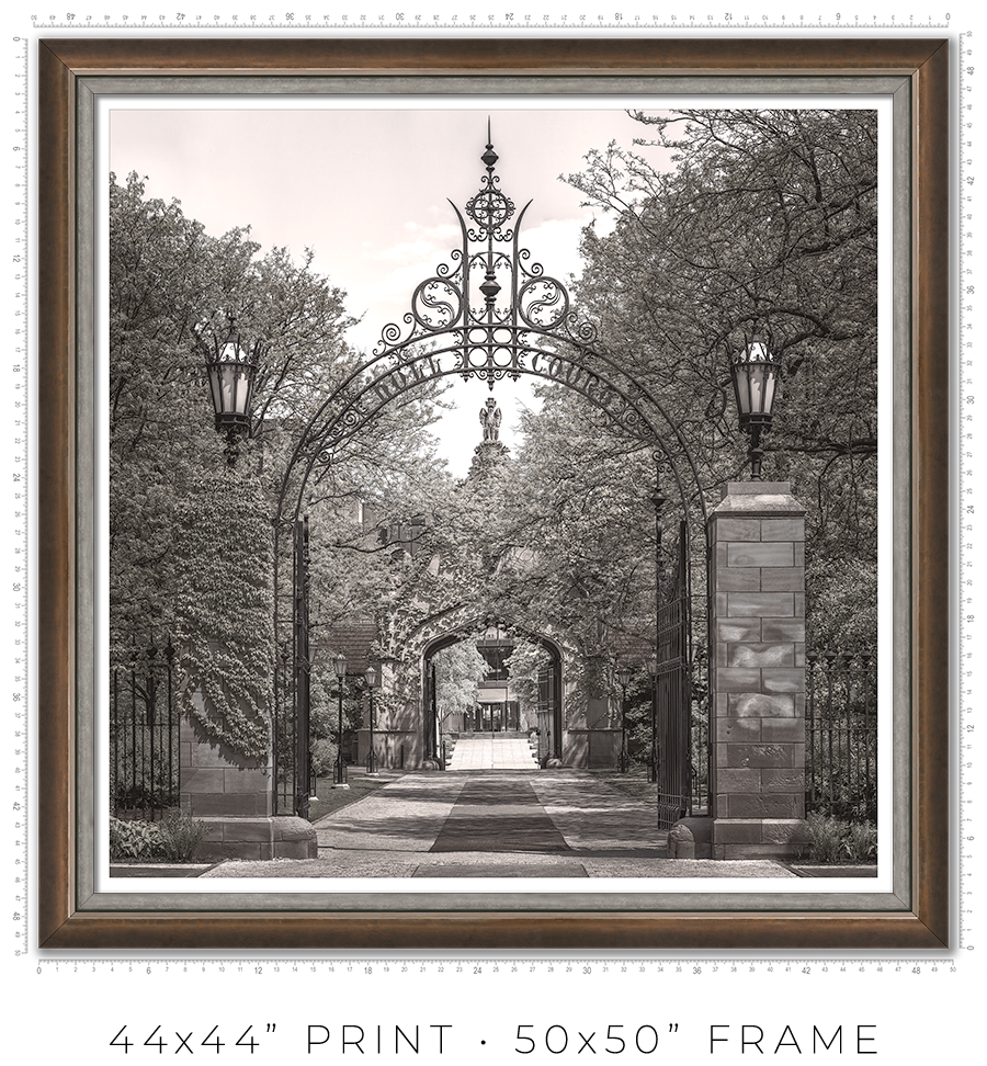 Hull Court Gate at the University Of Chicago - Igor Menaker Fine Art Photography