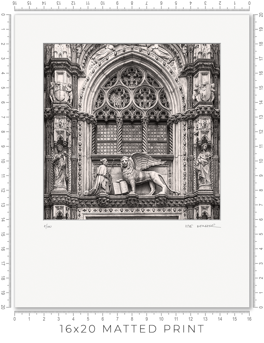 Lion of Saint Mark - Igor Menaker Fine Art Photography