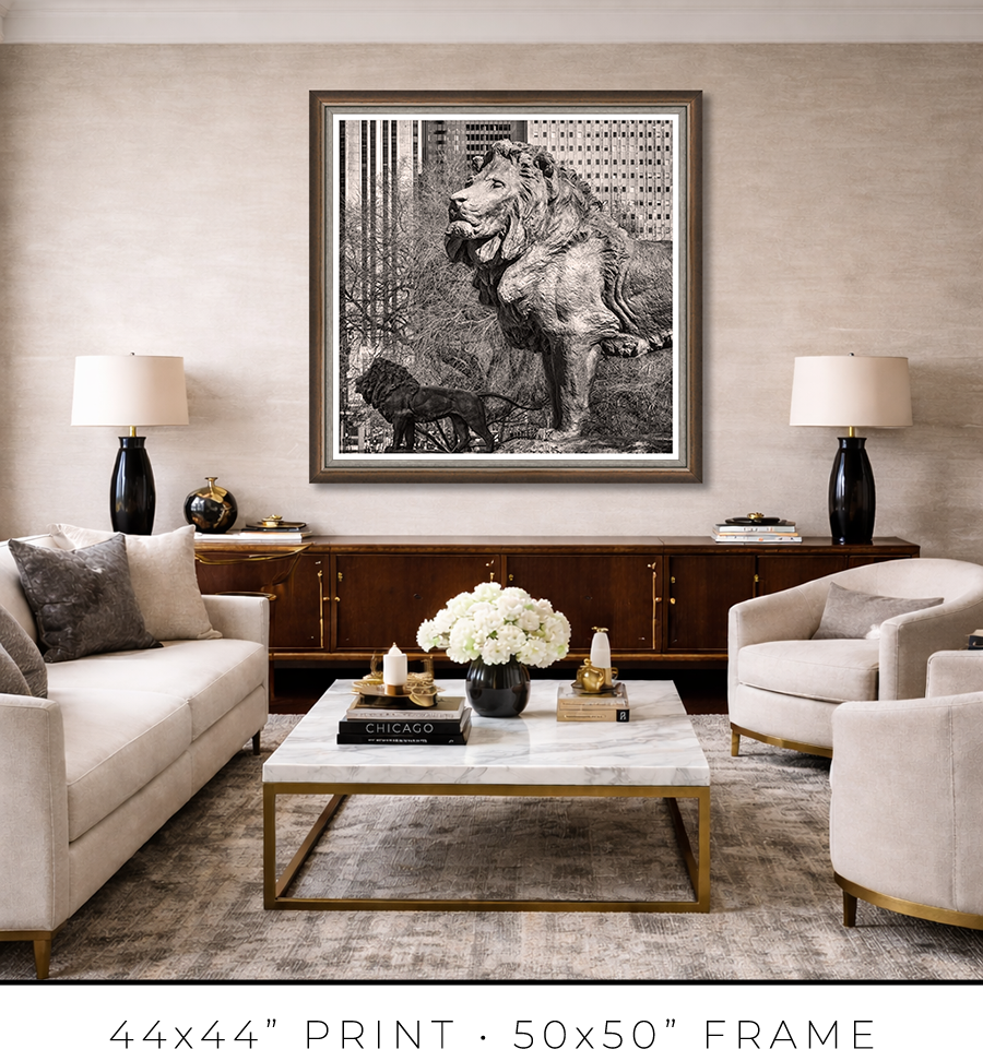 Lions of the Art Institute - Igor Menaker Fine Art Photography
