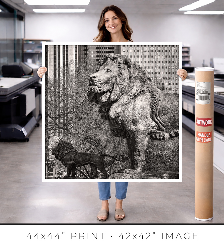 Lions of the Art Institute - Igor Menaker Fine Art Photography