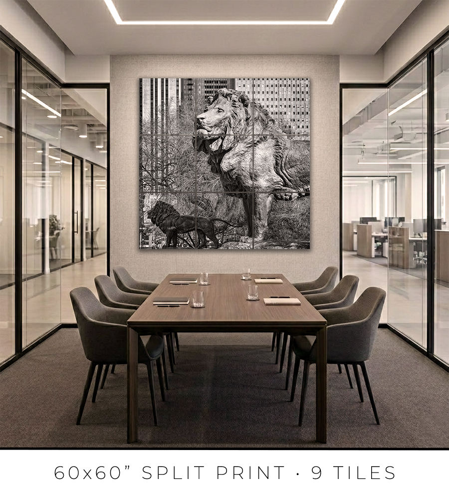 Lions of the Art Institute - Igor Menaker Fine Art Photography