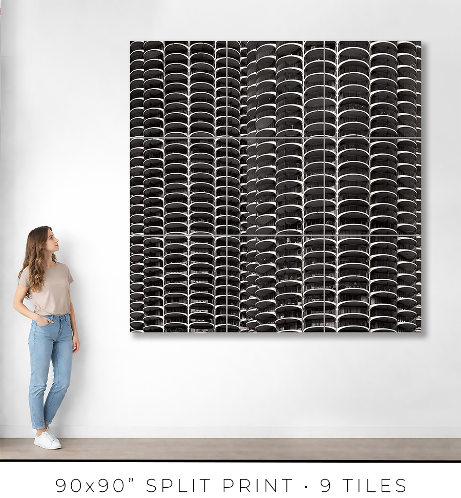 Marina City From Wabash Avenue Bridge - Igor Menaker Fine Art Photography