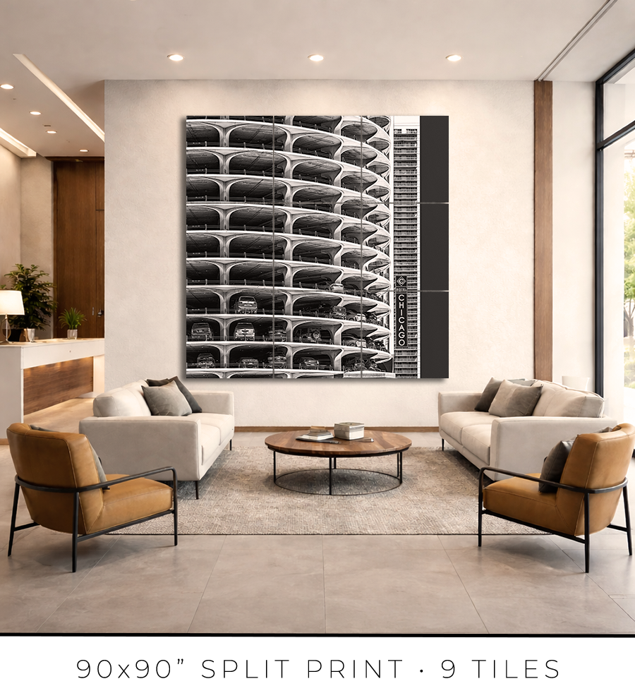 Marina City Parking Garage - Igor Menaker Fine Art Photography