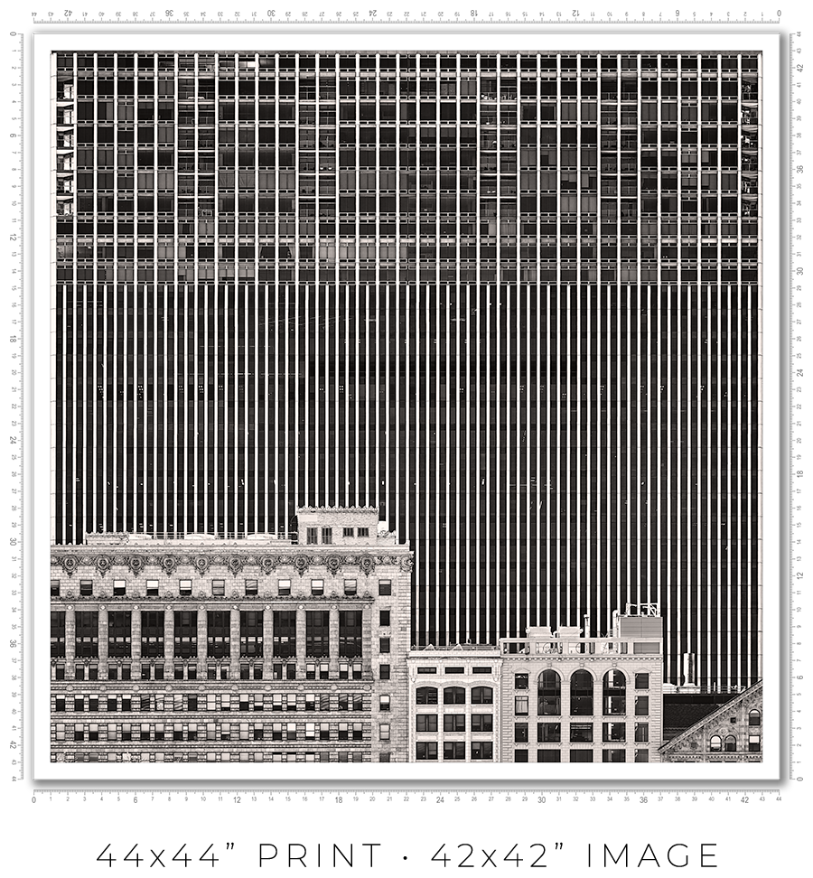 Mid-Continental Plaza Facade from Grant Park