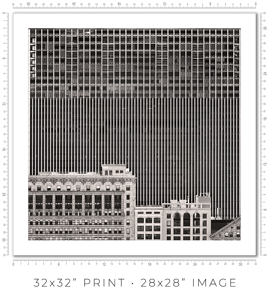 Mid-Continental Plaza Facade from Grant Park