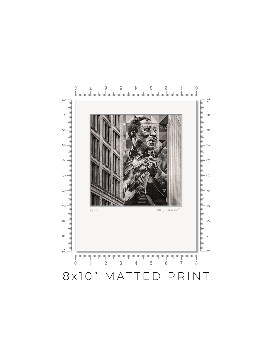 Muddy Waters Mural - Igor Menaker Fine Art Photography