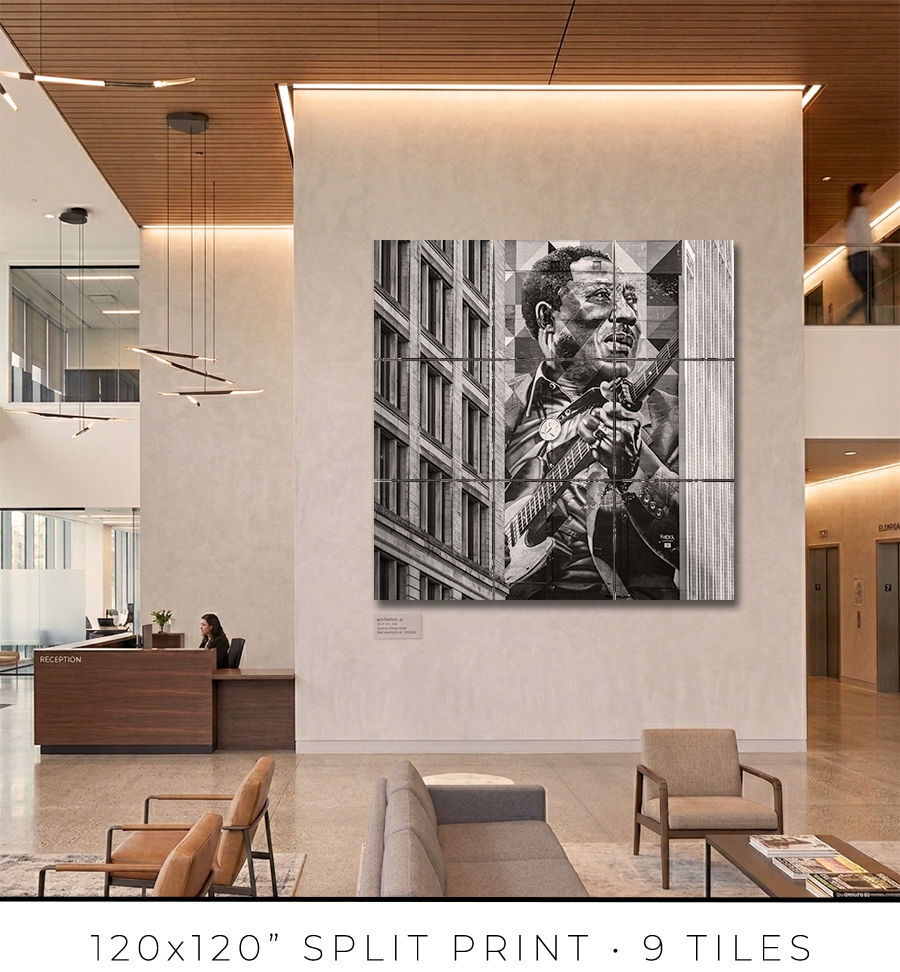 Muddy Waters Mural - Igor Menaker Fine Art Photography