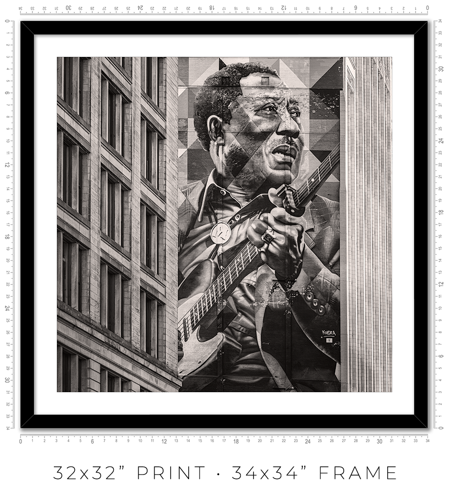 Muddy Waters Mural - Igor Menaker Fine Art Photography