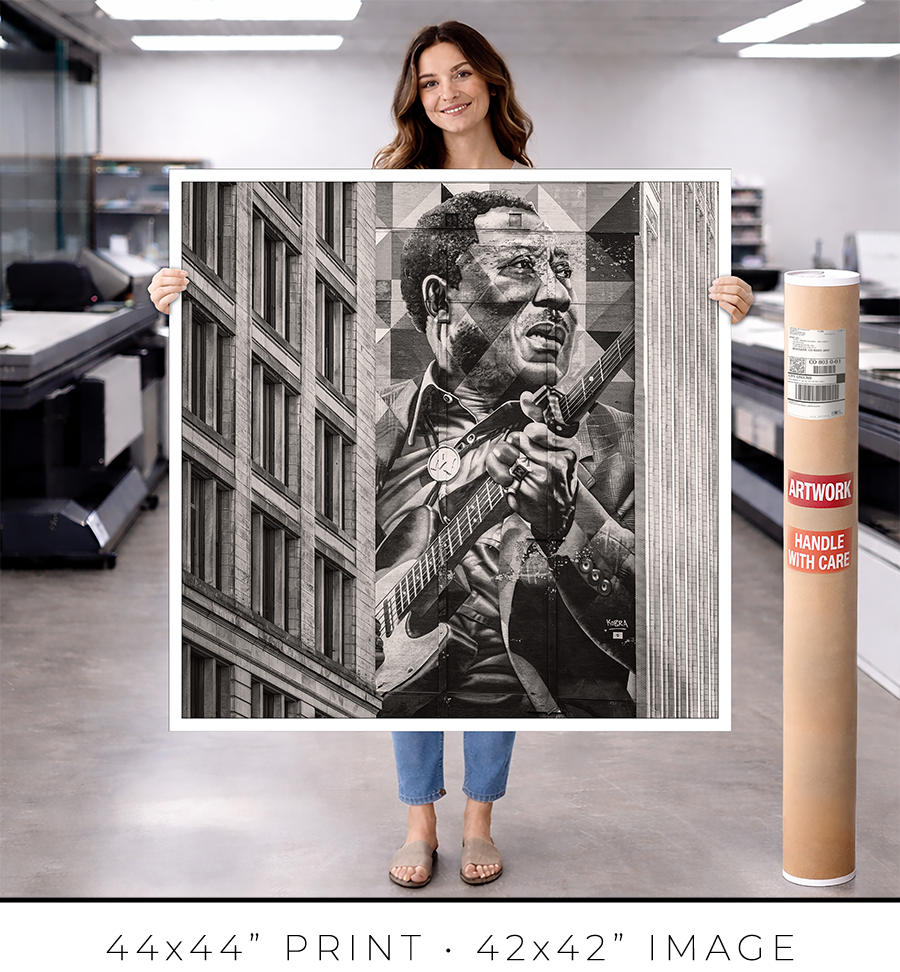 Muddy Waters Mural - Igor Menaker Fine Art Photography