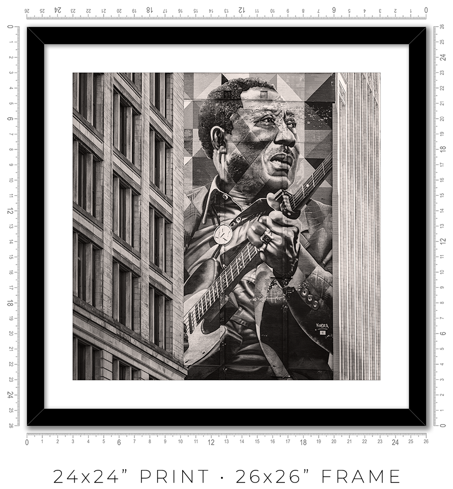Muddy Waters Mural - Igor Menaker Fine Art Photography