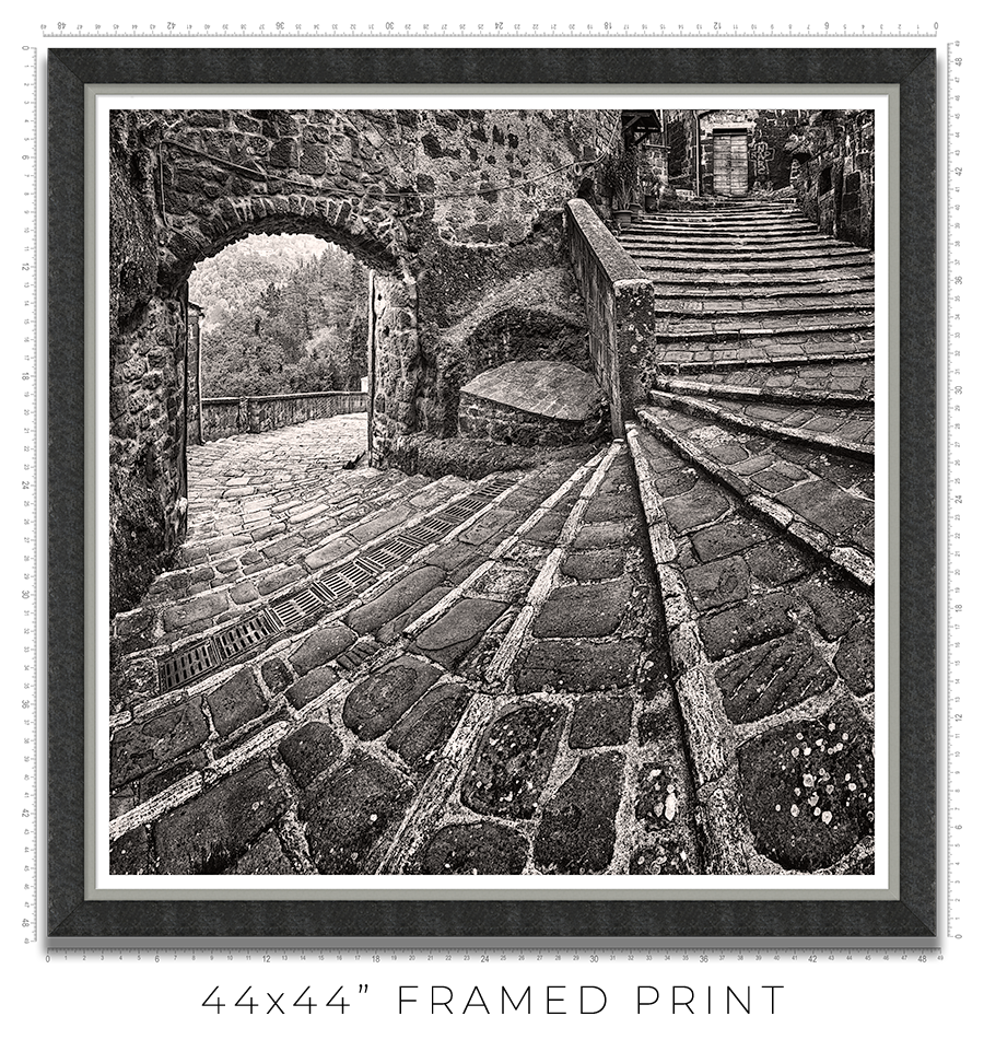 Pitigliano Stairs - Igor Menaker Fine Art Photography