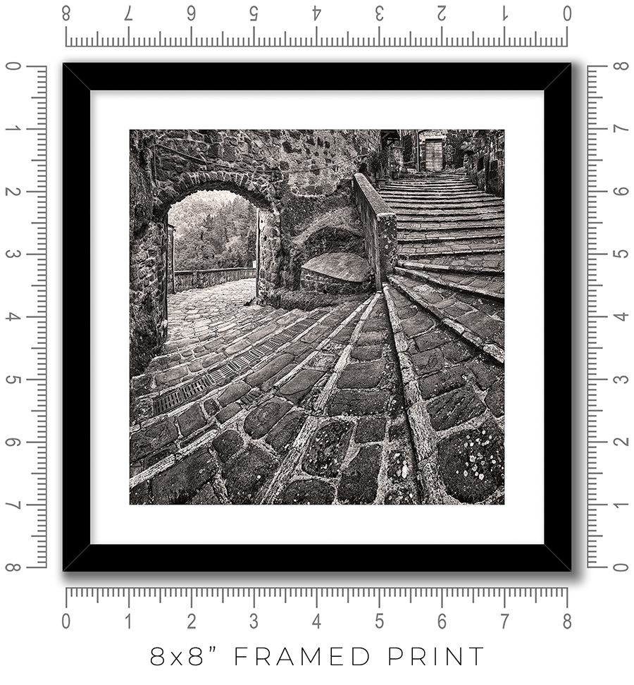 Pitigliano Stairs - Igor Menaker Fine Art Photography