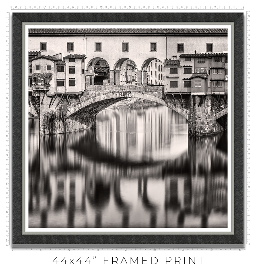 Ponte Vecchio Reflection - Igor Menaker Fine Art Photography