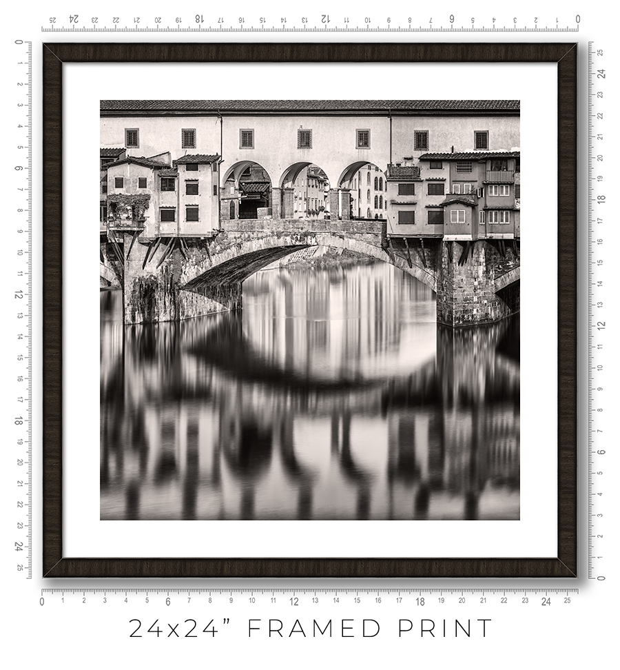 Ponte Vecchio Reflection - Igor Menaker Fine Art Photography