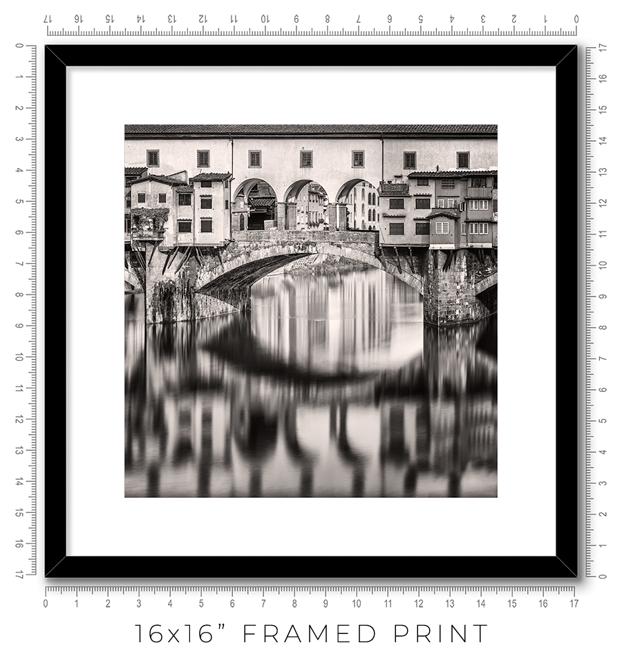 Ponte Vecchio Reflection - Igor Menaker Fine Art Photography