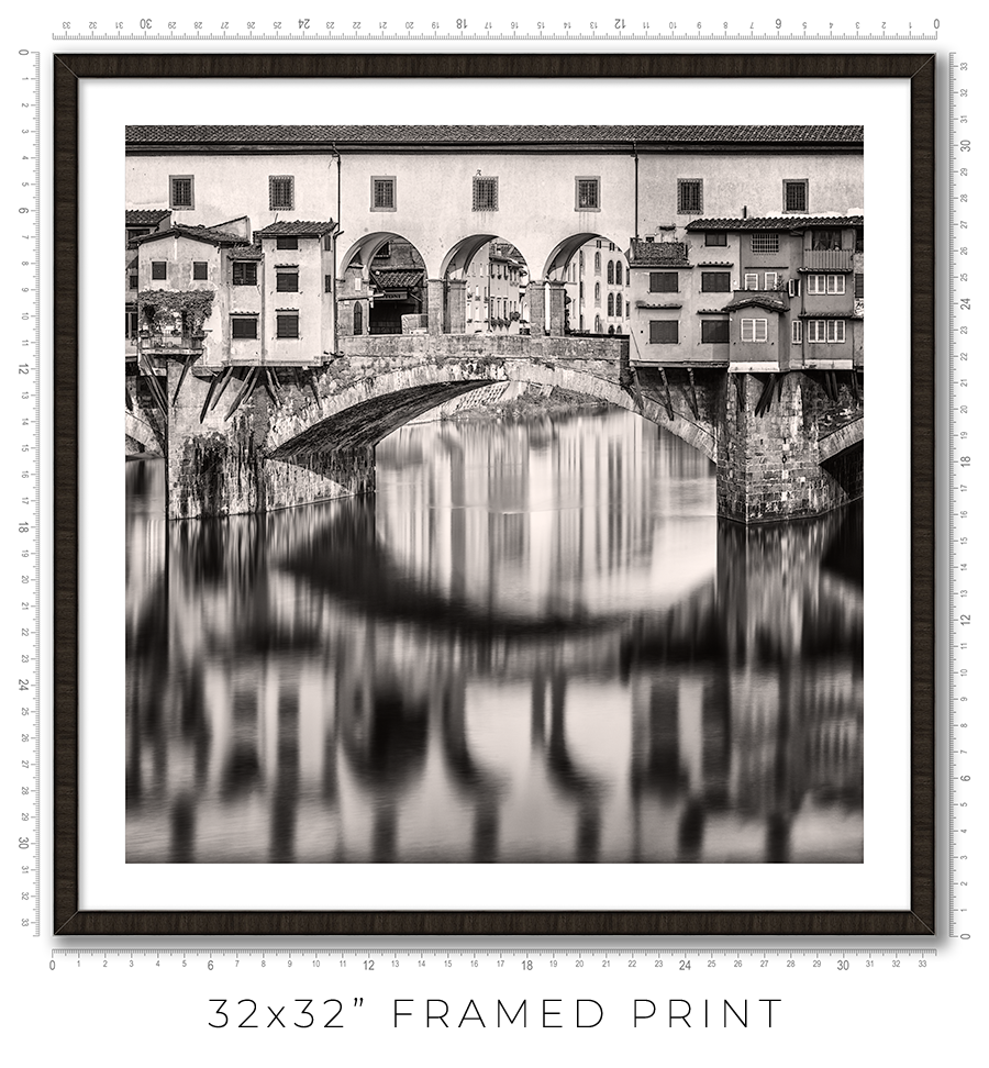 Ponte Vecchio Reflection - Igor Menaker Fine Art Photography
