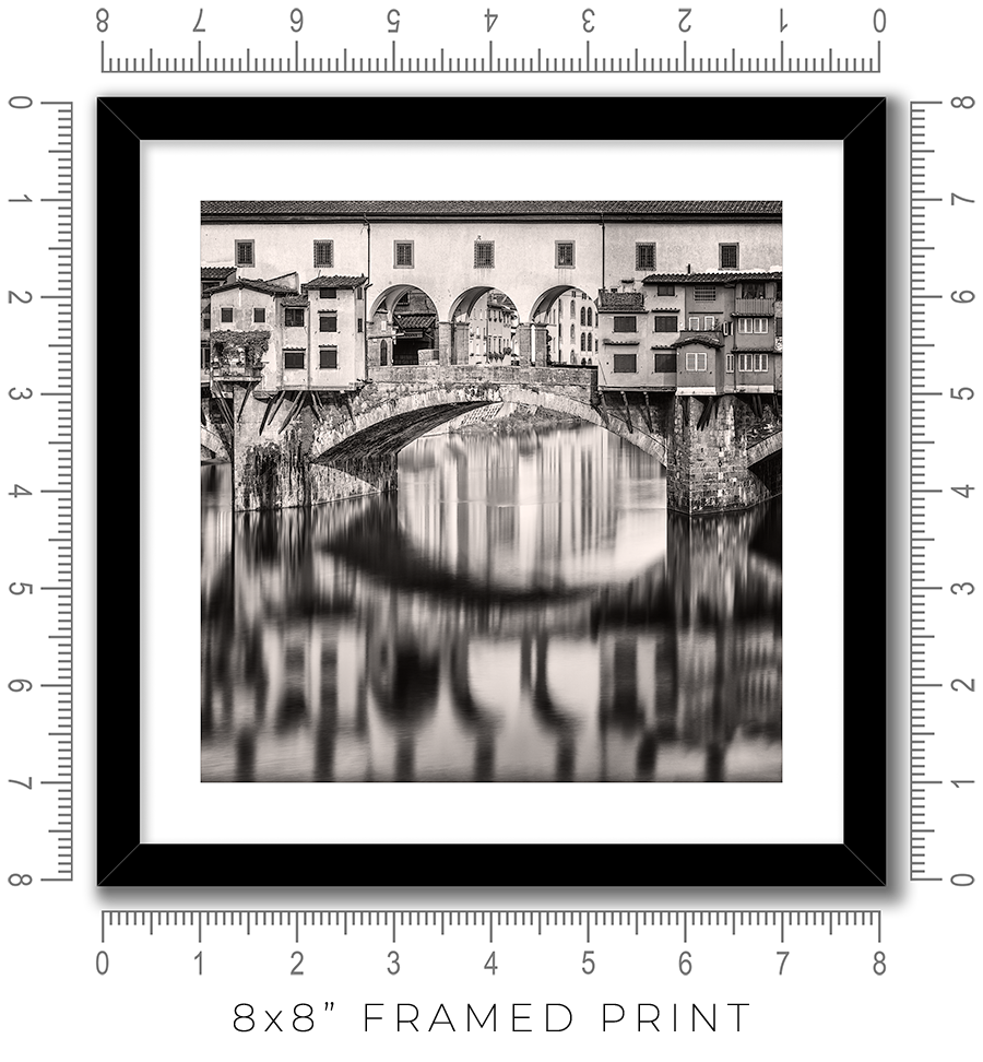 Ponte Vecchio Reflection - Igor Menaker Fine Art Photography